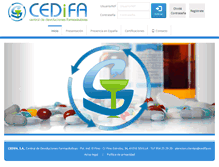 Tablet Screenshot of cedifa.es